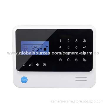 24 Hours Monitoring SMS Alarm System, Wireless GSM Auto-dialer, Built-in Calendar Clock